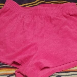 No Boundaries Women's High Waist Shorts - Pink